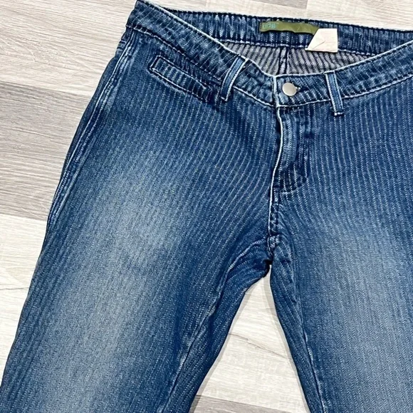 BDG urban outfitters low rise flare pinstripe jeans size 5/6 Y2K - Picture 4 of 9